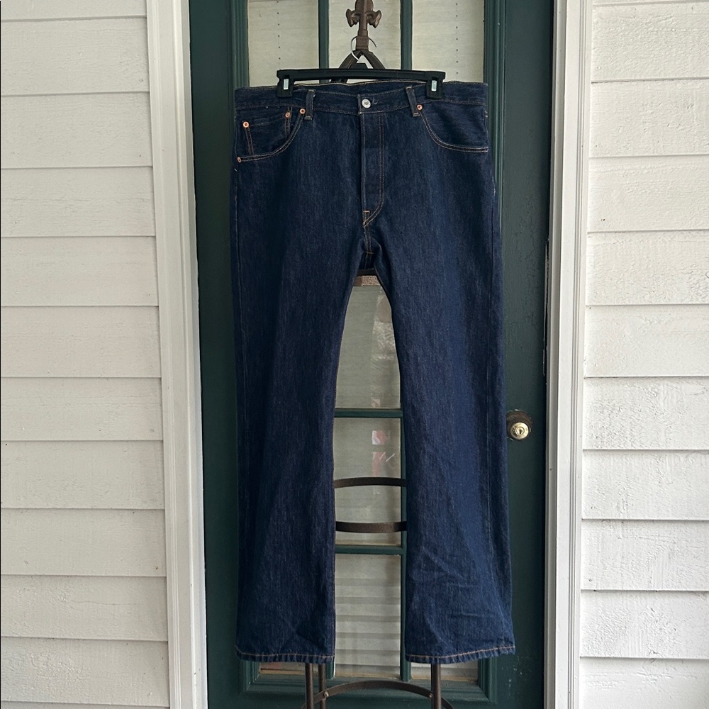 Levi's Dark Blue 501 Jeans